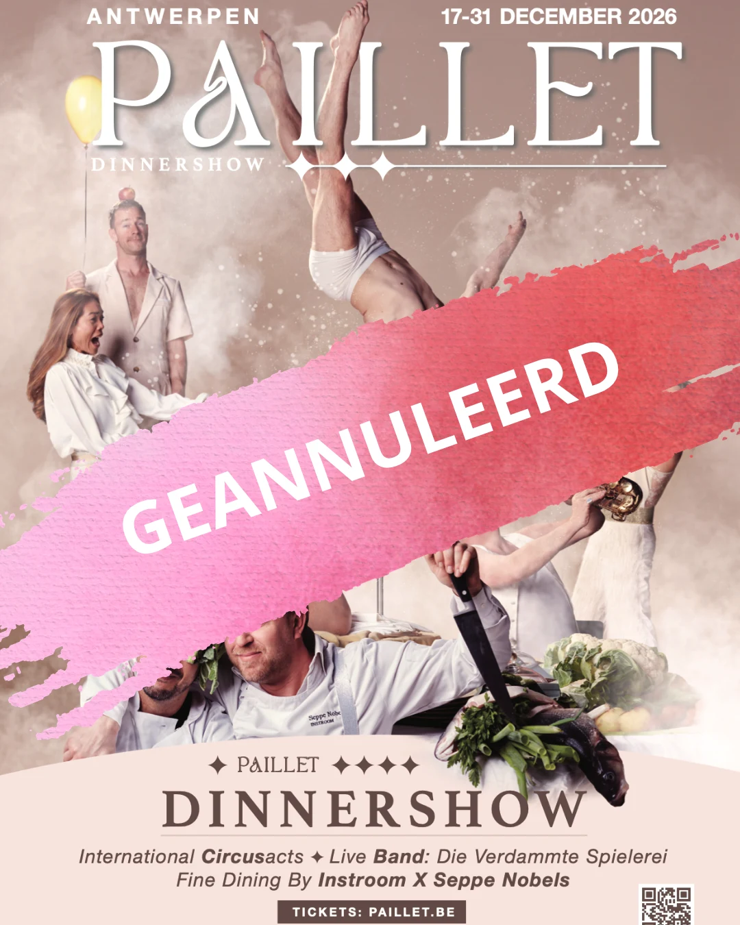 GEANNULEERD